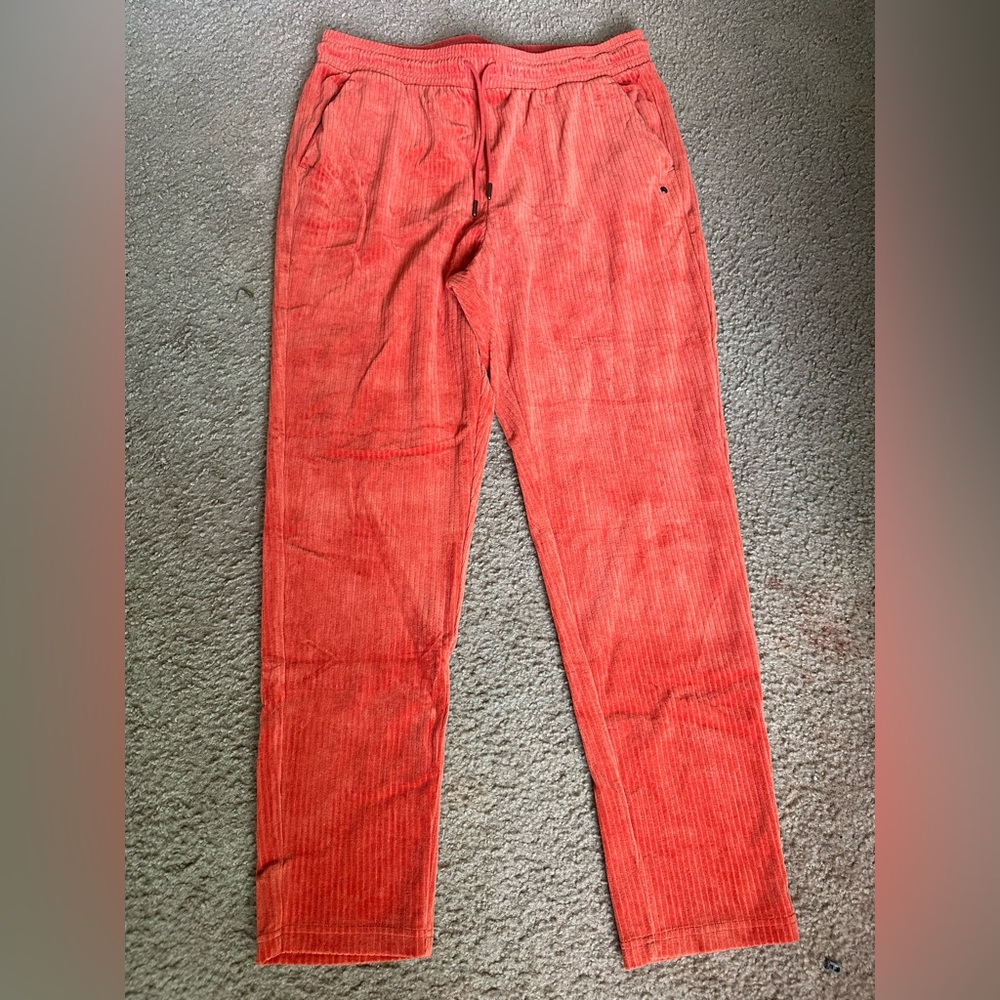 UGG Averey Corduroy Pants - Vibrant Orange Size XL NWT